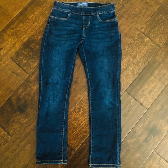 Girls dark blue jeans pants size 8 - Picture 3 of 8